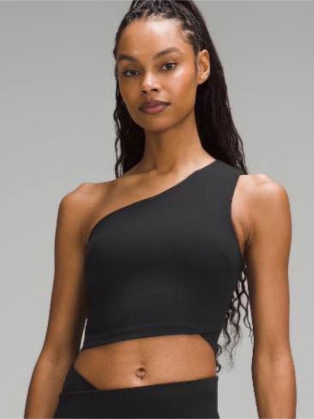 Lululemon Align Asymmetrical One Shoulder Tank Top Black